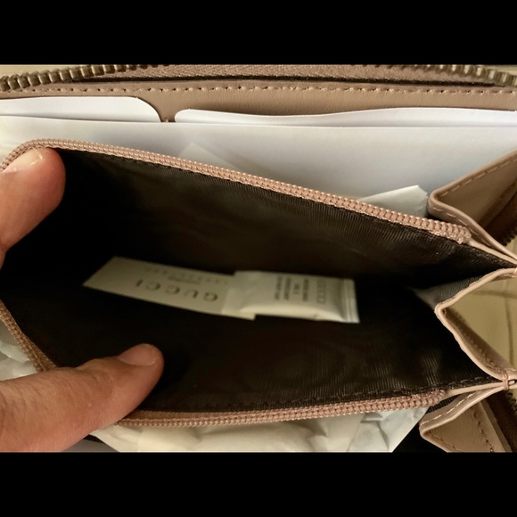 X NFS XGucci Marmont zip around wallet- full size - Picture 9 of 12